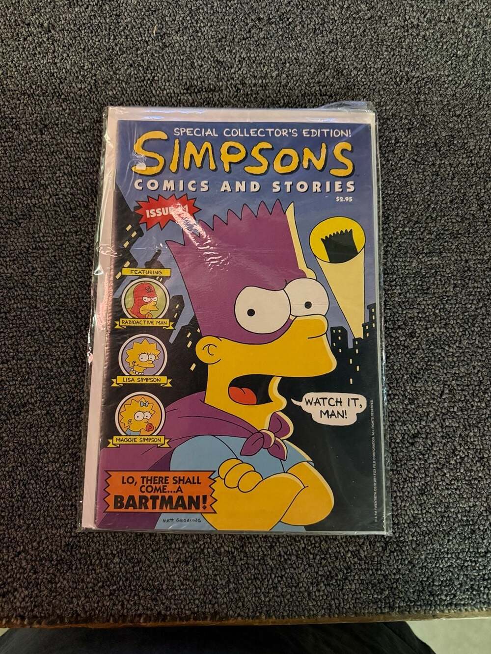 Bongo Comics Simpsons Comics and Stories Issue 1 Special Collector's Edition